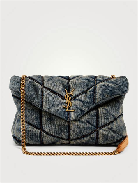 ysl shopping bag tote|YSL denim tote.